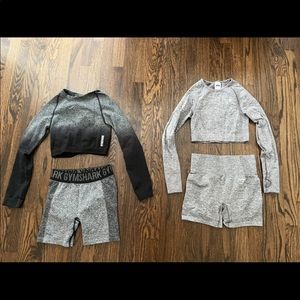 Gym shark BUNDLE - THREE OUTFITS worn once excellent shape